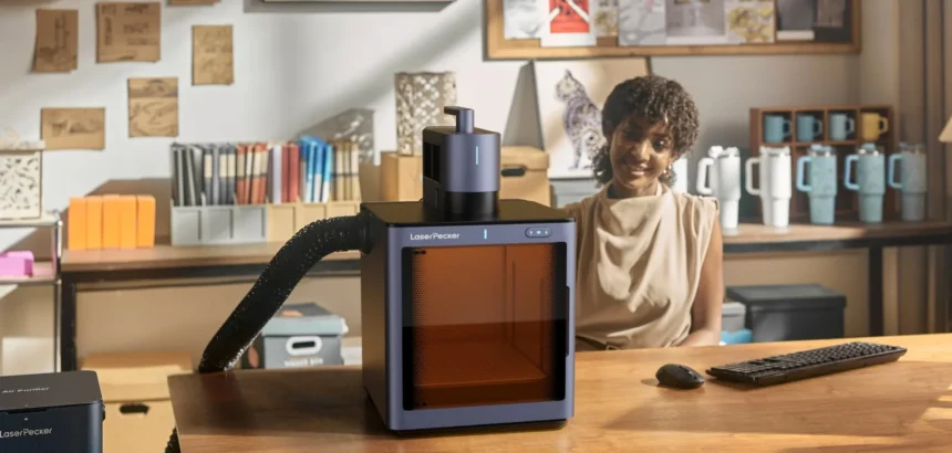 Présentation du LaserPecker LP5 : Un graveur laser puissant et polyvalent – MinuteTech