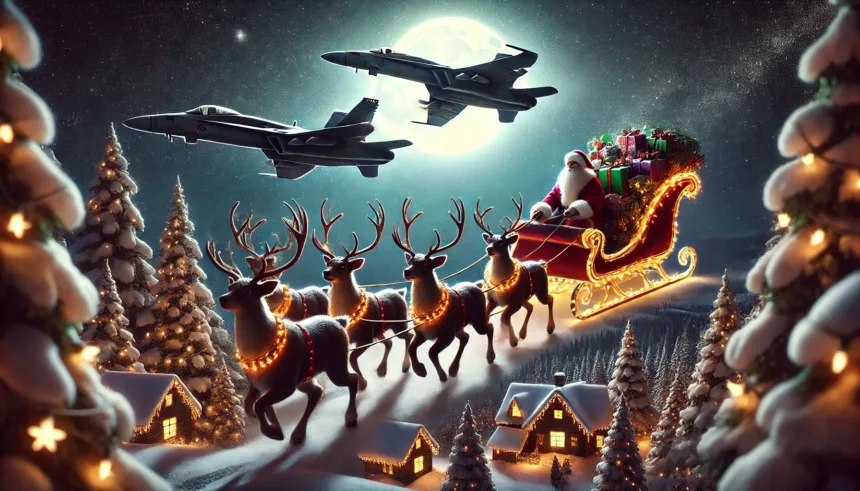 Suivre le père noël avec le NORAD : une tradition magique – MinuteTech