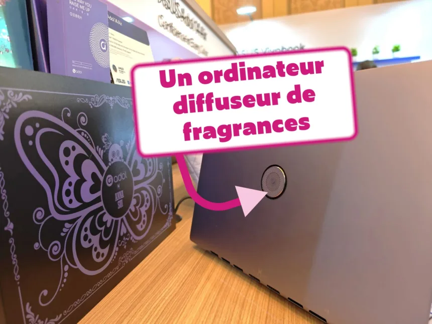 CES 2025: Un ordinateur portable diffuseur de fragances – MinuteTech