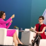 Linda Yaccarino et Catherine Herridge au CES 2025 (Photo Steeve Fortin)