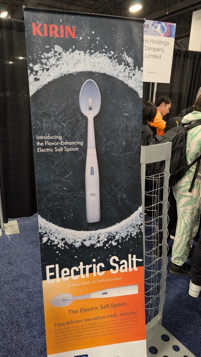 Une cuillère électrique qui simule le goût salé – MinuteTech