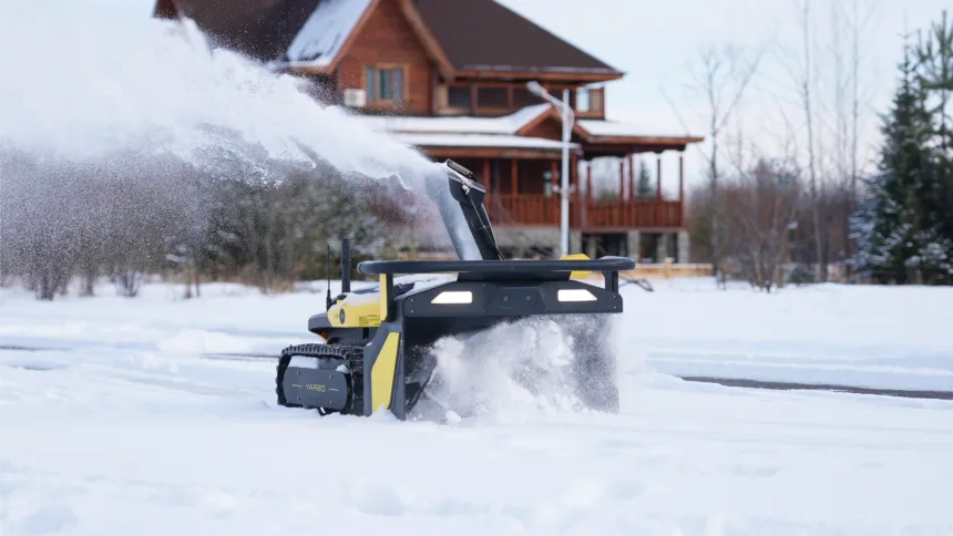 Yarbo : la souffleuse robotisée qui réinvente le déneigement – MinuteTech